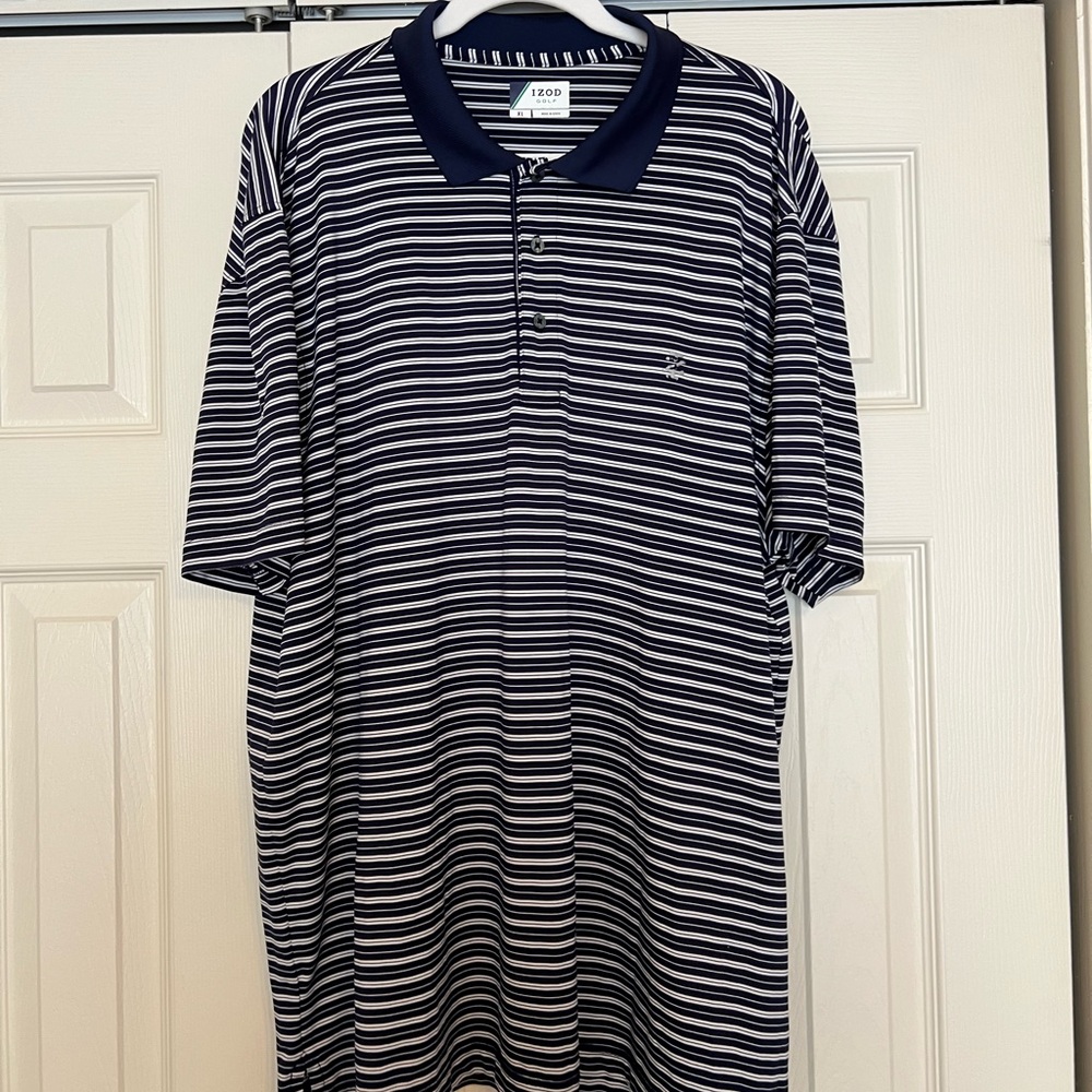 IZOD Striped Polo